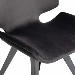 NUEVO ASTRID VELOUR VELVET DINING CHAIR
