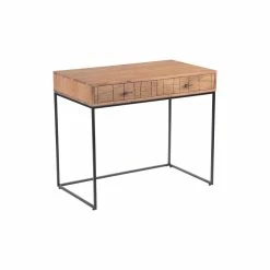 MOES ATELIER NATURAL CARVED WOOD CONSOLE-DESK Furniture