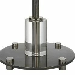 Deals 👍 UTTERMOST AURELIA CRYSTAL & STEEL BUFFET LAMP Lighting ✨ 8 UTTERMOST AURELIA CRYSTAL & STEEL BUFFET LAMP Lighting