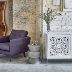 URBIA Living Room AXEL CONCRETE STOOL