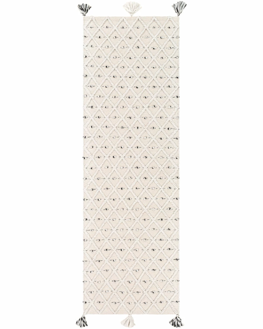 Cheap ๐ SURYA AZA POM INDOOR-OUTDOOR RUG: IVORY ๐ 6 SURYA AZA POM INDOOR-OUTDOOR RUG: IVORY