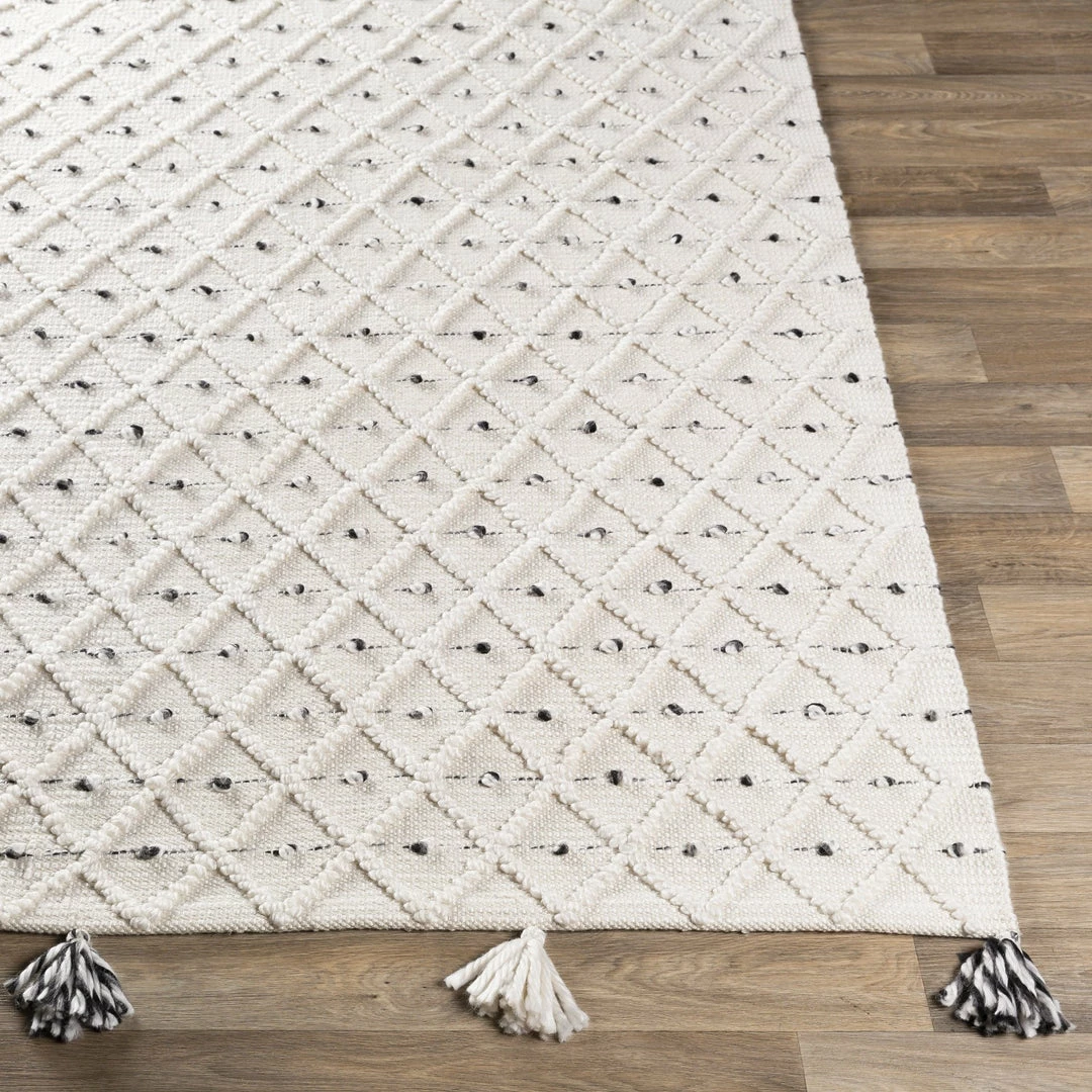 Cheap ๐ SURYA AZA POM INDOOR-OUTDOOR RUG: IVORY ๐ 5 SURYA AZA POM INDOOR-OUTDOOR RUG: IVORY