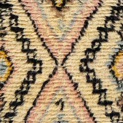 SURYA AZILAL CREAM + YELLOW MORROCCAN WALL TAPESTRY