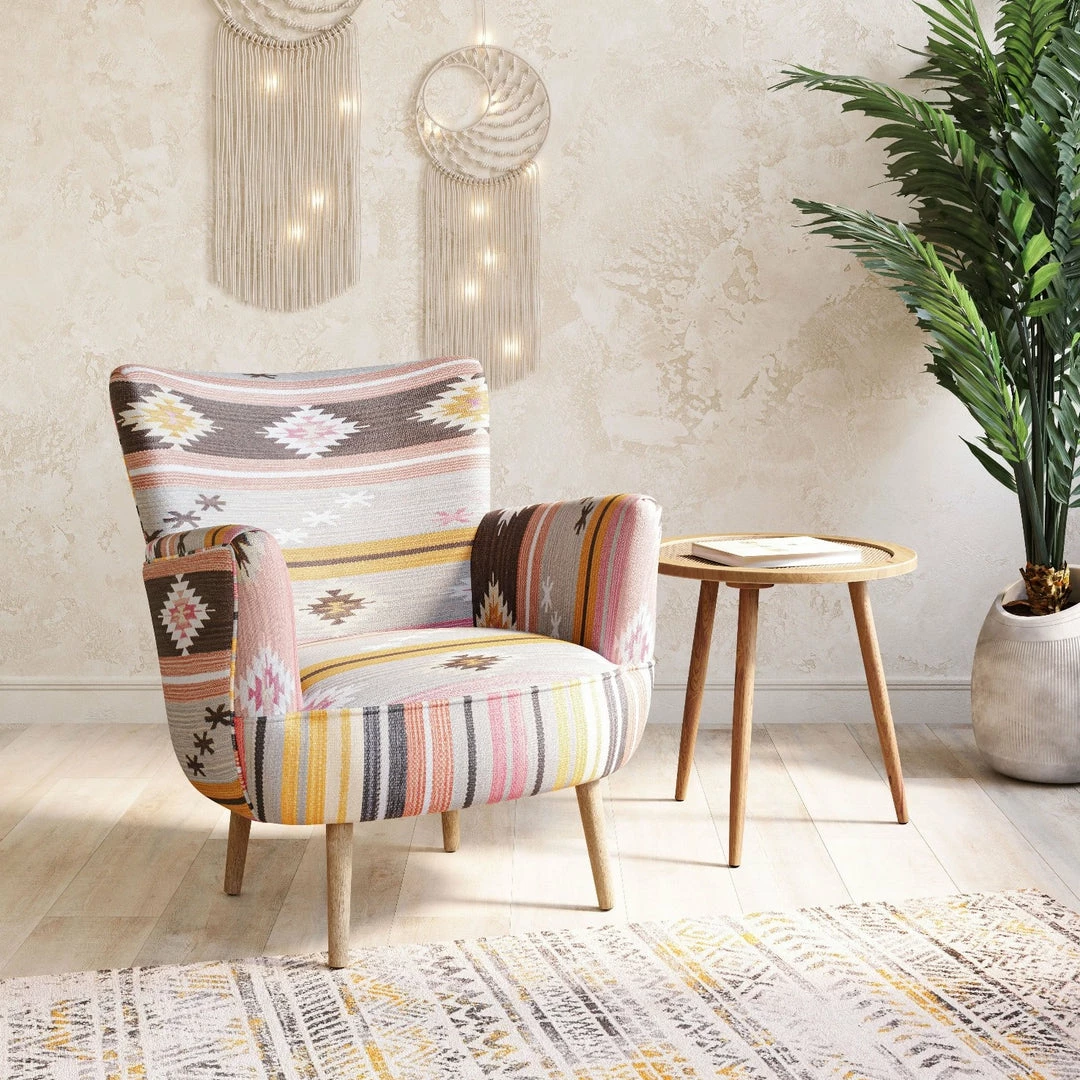 Budget 😉 ZUO AZTECA KILIM CHAIR Furniture 😍 2 ZUO AZTECA KILIM CHAIR Furniture