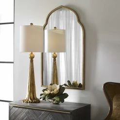 UTTERMOST BAILA GOLD MIRROR Mirrors