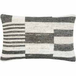 SURYA Pillows + Decor BANDED STRIPES ASHTON PILLOW