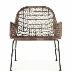 FOUR HANDS BANDERA INDOOR-OUTDOOR WICKER CLUB CHAIR