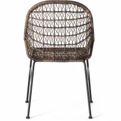 FOUR HANDS BANDERA INDOOR-OUTDOOR WICKER DINING CHAIR