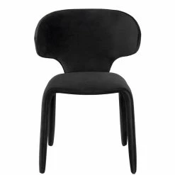 NUEVO BANDI VELOUR VELVET DINING CHAIR