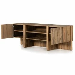 FOUR HANDS BARLEY RUSTIC OAK MEDIA CONSOLE Furniture