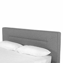 VIG Bedroom BASEL GREY UPHOLSTERED PLATFORM BED