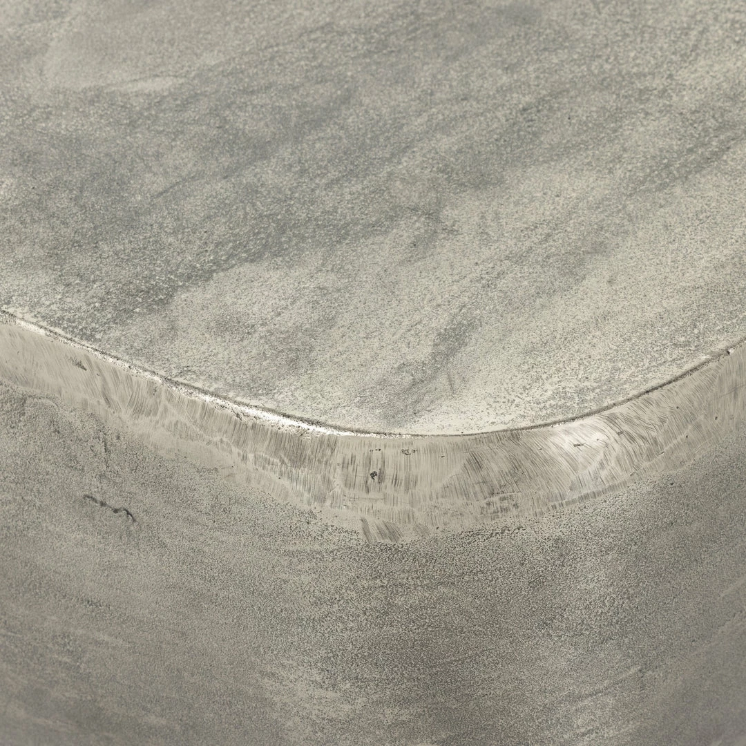 Wholesale 💯 FOUR HANDS BASIL SQUARE COFFEE TABLE: ANTIQUE NICKEL 👍 5 FOUR HANDS BASIL SQUARE COFFEE TABLE: ANTIQUE NICKEL