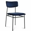 MOES BAUER NAVY VELVET DINING CHAIR | SET OF 2