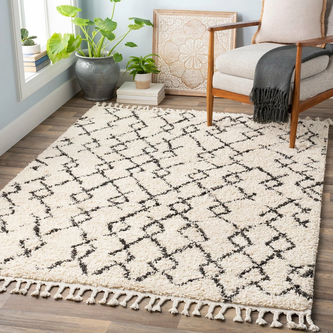 Deals π₯ SURYA CHAYA BERBER SHAG RUG π 2 SURYA CHAYA BERBER SHAG RUG