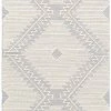 SURYA SIMI WOOL + COTTON TEXTURED FLATWEAVE: GRAY Rug