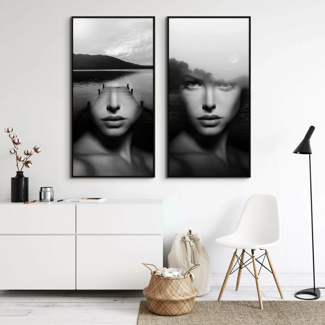 Buy ๐ L ART Wall Art "BECOMES HER II" CANVAS ART ๐ 2 L ART Wall Art "BECOMES HER II" CANVAS ART