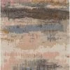 JAIPUR BENA WOOL + VISCOSE RUG: BLUSH, STONE