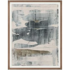 Brand new π L ART "BENEATH THE VENEER" GLASS FRAMED ART Wall Art β 7 L ART