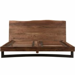 MOES BENT ACACIA LIVE EDGE BED