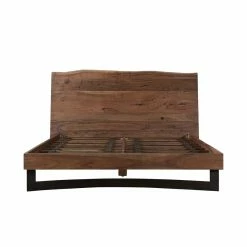 MOES BENT ACACIA LIVE EDGE BED