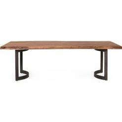 MOES BENT LIVE-EDGE DINING TABLE