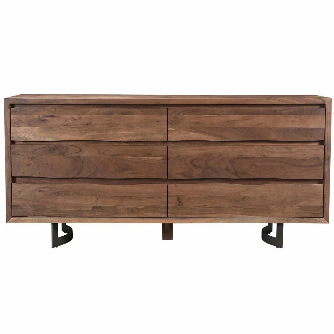 Wholesale π MOES BENT SMOKED ACACIA WOOD π DRESSER β 1 MOES BENT SMOKED ACACIA WOOD DRESSER