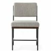 FOUR HANDS Furniture BENTON DINING CHAIR: SAVILE FLANNEL
