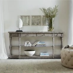 HOOKER Furniture BERRINGTON CONSOLE: AGED GREY