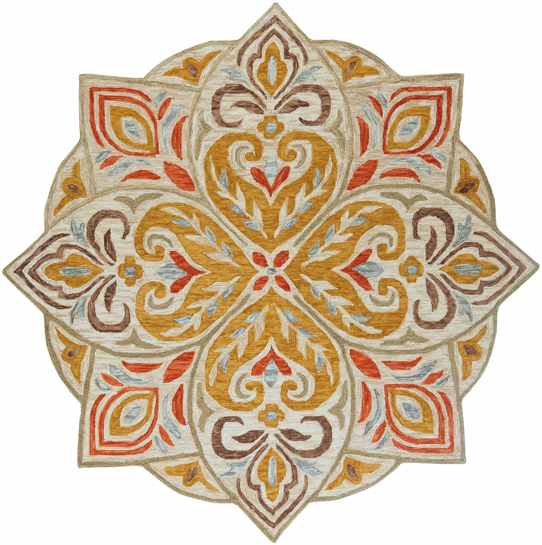 Buy ๐ฏ SURYA TALLULAH ROUND RUG โจ 18 SURYA TALLULAH ROUND RUG
