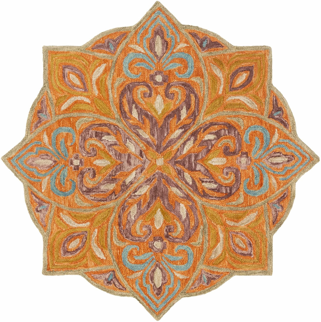 Buy ๐ฏ SURYA TALLULAH ROUND RUG โจ 4 SURYA TALLULAH ROUND RUG
