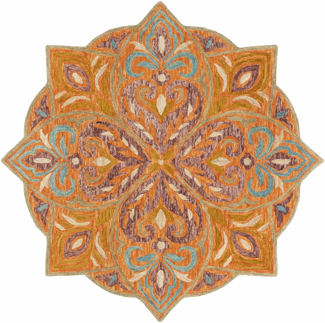 Buy ๐ฏ SURYA TALLULAH ROUND RUG โจ 1 SURYA TALLULAH ROUND RUG