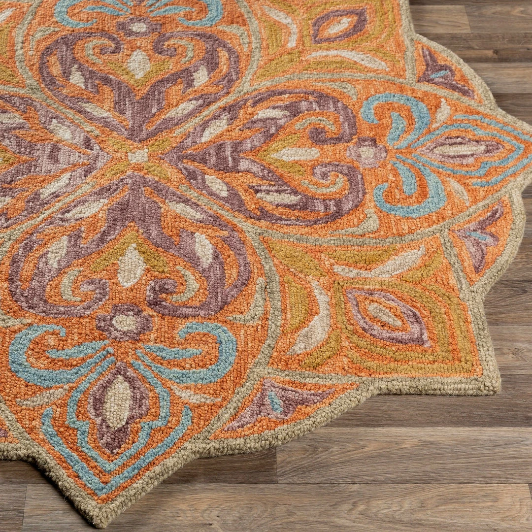 Buy ๐ฏ SURYA TALLULAH ROUND RUG โจ 5 SURYA TALLULAH ROUND RUG