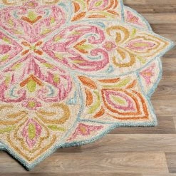 Buy ๐ฏ SURYA TALLULAH ROUND RUG โจ 27 SURYA TALLULAH ROUND RUG