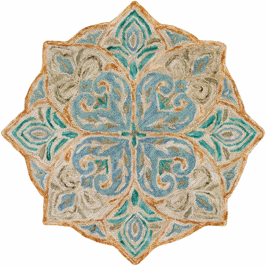 Buy ๐ฏ SURYA TALLULAH ROUND RUG โจ 11 SURYA TALLULAH ROUND RUG