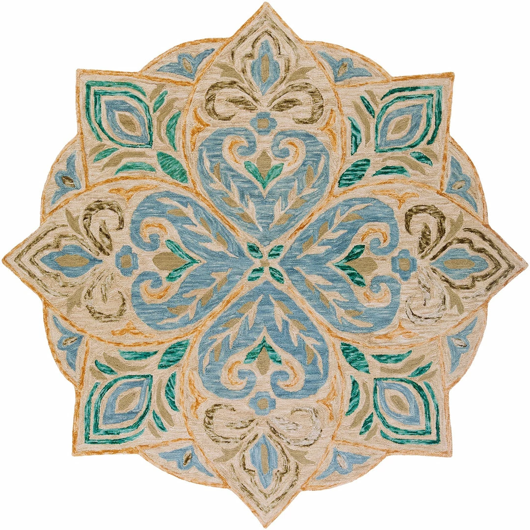 Buy ๐ฏ SURYA TALLULAH ROUND RUG โจ 12 SURYA TALLULAH ROUND RUG