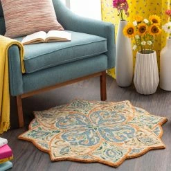 Buy ๐ฏ SURYA TALLULAH ROUND RUG โจ 31 SURYA TALLULAH ROUND RUG