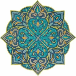 Buy ๐ฏ SURYA TALLULAH ROUND RUG โจ 33 SURYA TALLULAH ROUND RUG