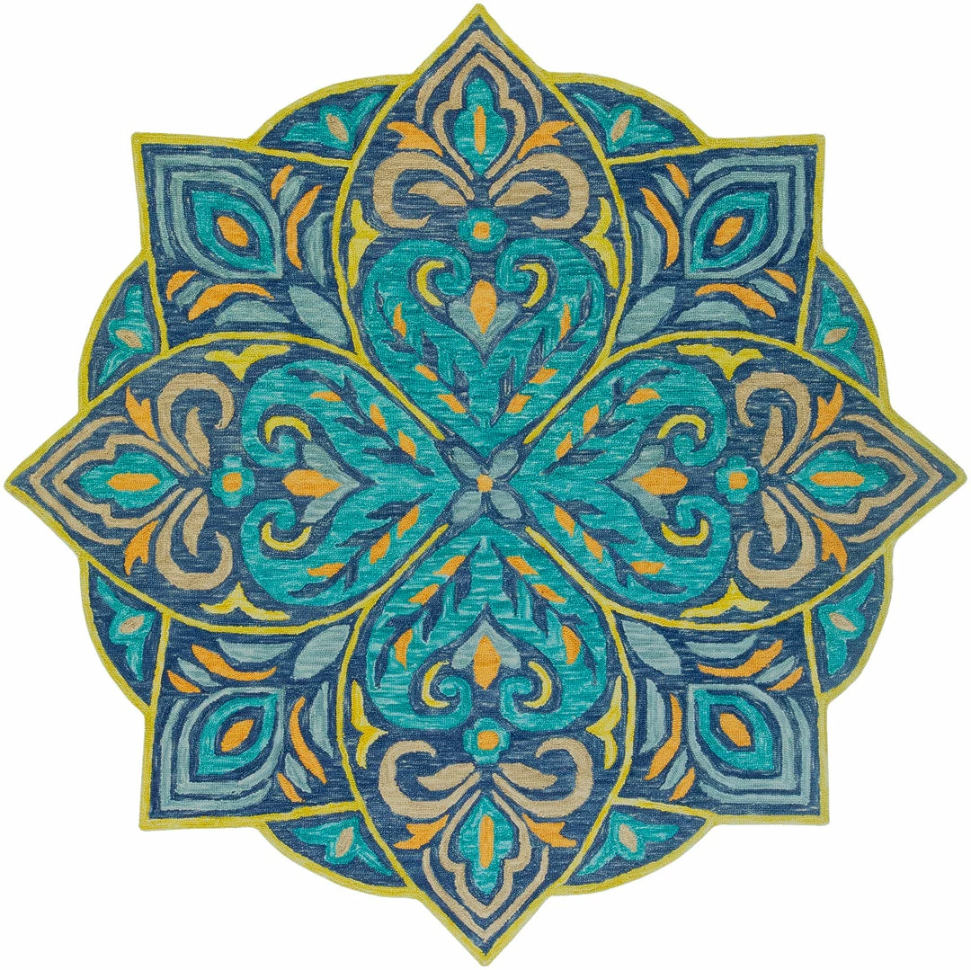 Buy ๐ฏ SURYA TALLULAH ROUND RUG โจ 15 SURYA TALLULAH ROUND RUG