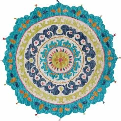 Budget π SURYA TALLU ROUND RUG β 15 SURYA TALLU ROUND RUG