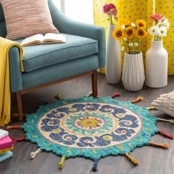 Budget π SURYA TALLU ROUND RUG β 16 SURYA TALLU ROUND RUG
