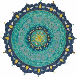 Budget π SURYA TALLU ROUND RUG β 18 SURYA TALLU ROUND RUG