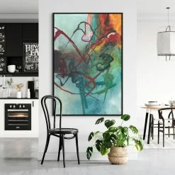 L ART "BILINGUAL RANT" CANVAS ART