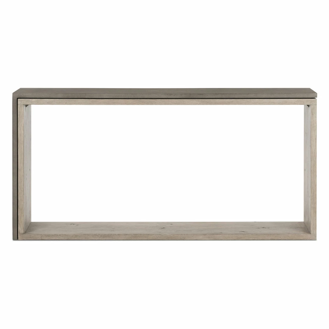 Flash Sale π FOUR HANDS BINA OAK + CONCRETE CONSOLE TABLE Furniture β 2 FOUR HANDS BINA OAK + CONCRETE CONSOLE TABLE Furniture