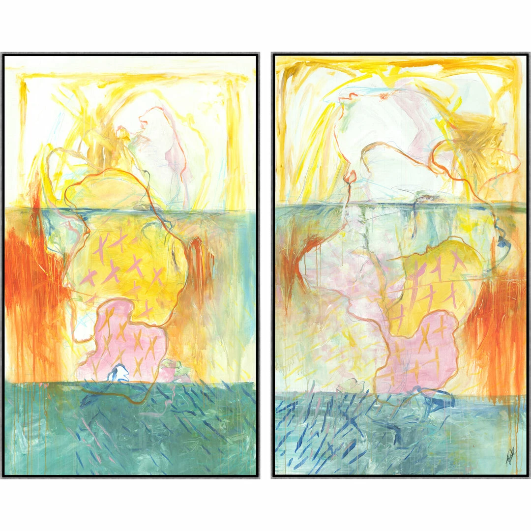 Promo π L ART "BIRTH OF BELLA" CANVAS ART Wall Art π 2 L ART "BIRTH OF BELLA" CANVAS ART Wall Art