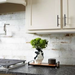 CYAN Pillows + Decor BLACK & WHITE MOD VASE