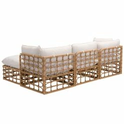 Outlet π ZUO BLANCHE SYNTHETIC RATTAN POLE MODULAR OUTDOOR SOFA π 24 ZUO BLANCHE SYNTHETIC RATTAN POLE MODULAR OUTDOOR SOFA