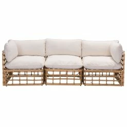 Outlet π ZUO BLANCHE SYNTHETIC RATTAN POLE MODULAR OUTDOOR SOFA π 28 ZUO BLANCHE SYNTHETIC RATTAN POLE MODULAR OUTDOOR SOFA