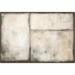L ART "BLANK VIEW" CANVAS ART Wall Art
