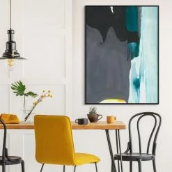 L ART "BLIND WALL" CANVAS ART Wall Art