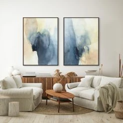 L ART "BLOOMING DAY I" CANVAS ART